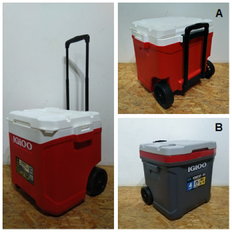Arca Caixa Igloo Latitude 56lt Roller