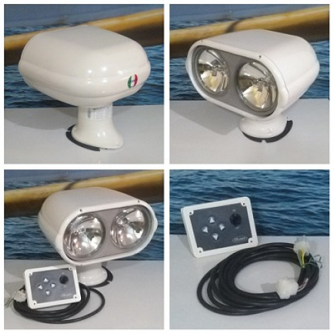 Projector Duplo Halogeneo Super Longo Alcance 360⁰