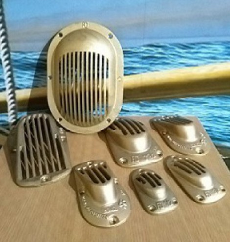 Grelhas agua Bronze Galvanico