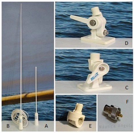 Antenas VHF Suportes