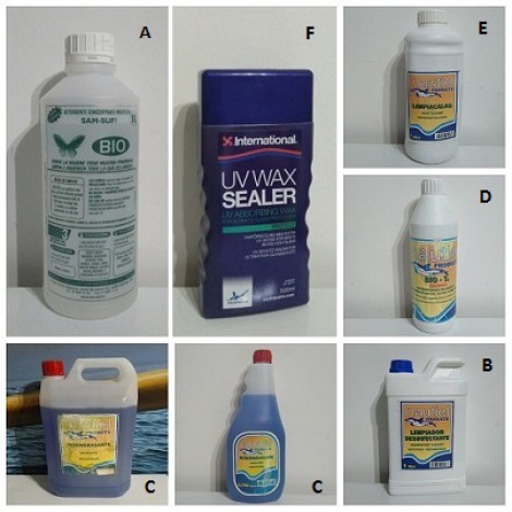 Detergentes para Barcos Yates